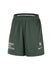 Nike Open Hole Milwaukee Bucks Mesh Shorts in Green - Front View