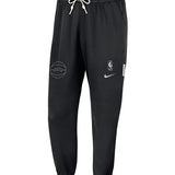 Nike Standard Issue Black Milwaukee Bucks Fleece Jogger Pants - Front View