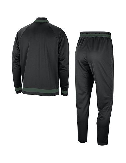 Nike Dri-FIT Courtside Starting 5 Black Milwaukee Bucks Tracksuit - Back View