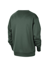 Nike On-Court Spotlight Green Milwaukee Bucks Crewneck Sweatshirt-back 