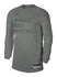 Nike Dri-FIT Essential Practice 23 On-Court Gray Milwaukee Bucks Long Sleeve T-Shirt - Front View