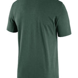 Nike Courtside Max90 Milwaukee Bucks T-Shirt in Green - Back View