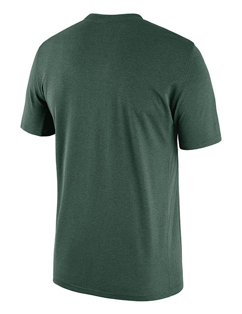 Nike Courtside Max90 Milwaukee Bucks T-Shirt in Green - Back View