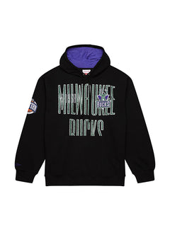 Mitchell & Ness HWC '93 Hometown 2.0 Milwaukee Bucks Hooded Sweatshirt-front 