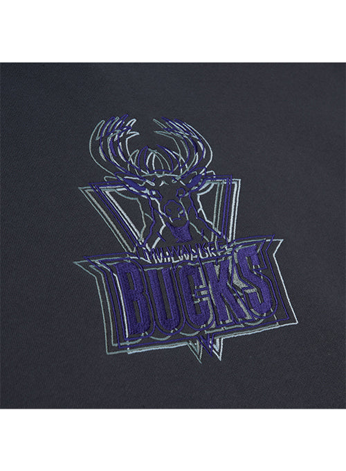 Mitchell & Ness HWC '93 Golden Hour Milwaukee Bucks Sweatshirt -chest 