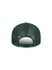 New Era 9Fifty Icon Mesh Gray Milwaukee Bucks Snapback Hat in Grey and Green - Back View