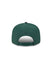 New Era 9Fifty Headline 2-Tone Milwaukee Bucks Snapback Hat in Green and Black - Back View