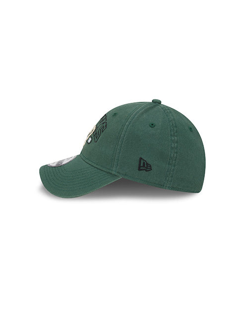 New Era 9Forty Outline Milwaukee Bucks Adjustable Hat-Left Side View