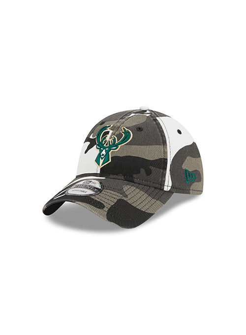 New Era Men's 2022-23 City Edition Alternate Milwaukee Bucks 9FIFTY Adjustable Hat, Green