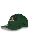 Youth New Era 9Forty Outline Milwaukee Bucks Adjustable Hat-angled left