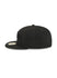 New Era 59Fifty Milwaukee Text Black Milwaukee Bucks Fitted Hat in Black - Left Side View