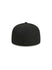 New Era 59Fifty Milwaukee Text Black Milwaukee Bucks Fitted Hat in Black - Back View