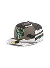New Era 59FIfty Camo Icon Milwaukee Bucks Fitted Hat-angled left 