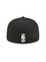 New Era 59Fifty Neon Side Hit Milwaukee Bucks Fitted Hat in Black - Back View