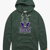 Homage Hand Drawn HWC '93 Milwaukee Bucks Hooded Sweatshirt