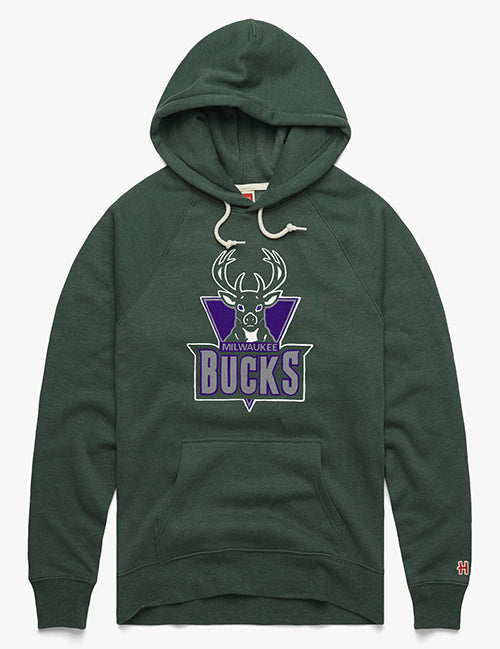 Homage Hand Drawn HWC '93 Milwaukee Bucks Hooded Sweatshirt