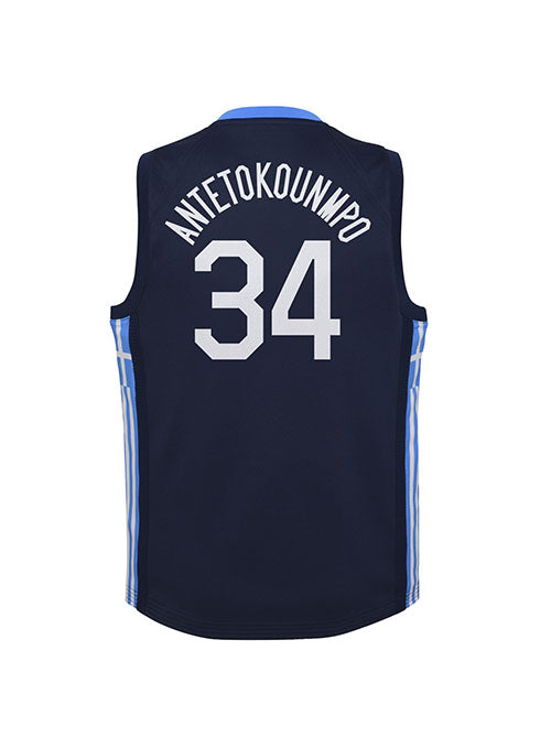 Giannis Antetokounmpo #34 Milwaukee Bucks Hardwood Classics Nike Swingman  NBA Jersey (YOUTH)