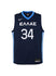 Youth Nike Giannis Antetokounmpo Greece Olympic Swingman Jersey in Black and Blue - Front View