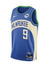 Nike 2023-24 City Edition Bobby Portis Jr. Milwaukee Bucks Swingman Jersey-front 