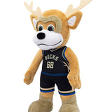 Bleacher Creature 2022 Statement 10" Bango Milwaukee Bucks Plush- angled 