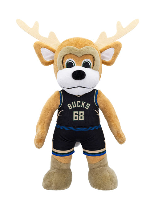 Bleacher Creature 2022 Statement 10" Bango Milwaukee Bucks Plush-front 