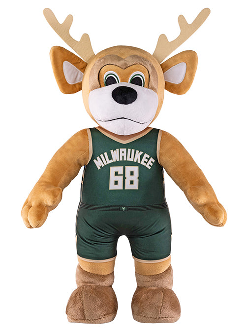 Bleacher Creatures 2022 Icon 20" Bango Milwaukee Bucks Plush-front 