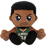 Bleacher Creature Giannis Antetokounmpo Milwaukee Bucks 8" Plush-sitting