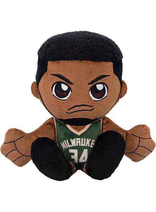 Bleacher Creature Giannis Antetokounmpo Milwaukee Bucks 8" Plush-sitting