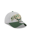 New Era 9Twenty Tip Off 2023 Milwaukee Bucks Adjustable Hat-angled right 