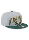 New Era 9FIfty Tip Off 2023 Milwaukee Bucks Snapback Hat-angled right 