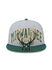 New Era 9FIfty Tip Off 2023 Milwaukee Bucks Snapback Hat-front 