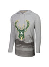 Stadium Essentials Atrium Milwaukee Bucks Long Sleeve Hooded T-Shirt