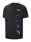 Nike 2023-24 City Edition Courtside Max90 Logos Milwaukee Bucks T-Shirt- front 