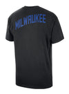 Nike 2023-24 City Edition Courtside Max90 Black Milwaukee Bucks T-Shirt