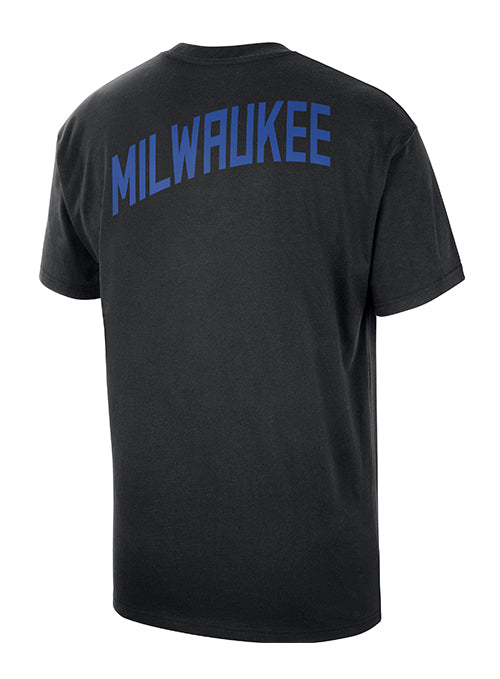 Nike 2023-24 City Edition Courtside Max90 Black Milwaukee Bucks T-Shirt