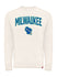 Sportiqe 2023-24 City Edition Harmon Drexel Milwaukee Bucks Crewneck Sweatshirt- front 