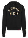 Women's Sportiqe Ava Arch Milwaukee Bucks Hooded Sweatshirt