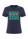 Women's Sportiqe 2023-24 City Edition Arcadia Milwaukee Bucks T-Shirt