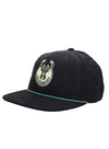 Sportiqe Pueblo Corduroy Milwaukee Bucks Snapback Hat