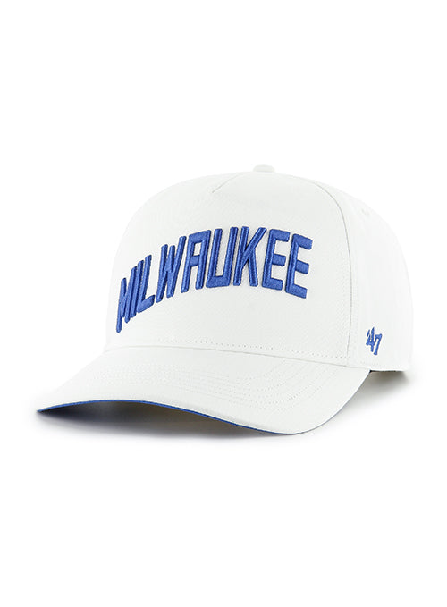 47 Brand Milwaukee Bucks Barrack Clean Up Hat - White Camo - MODA3