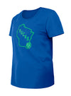Women's New Era 2023-24 City Edition State Milwaukee Bucks T-Shirt- front 
