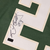 Signed Nike Icon Edition Wesley Matthews Milwaukee Bucks Swingman Jersey-signature