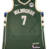 Signed Nike Icon Edition Joe Ingles Milwaukee Bucks Swingman Jersey-front