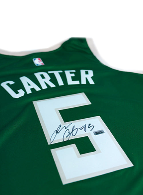 Signed Nike Icon Edition Jevon Carter Milwaukee Bucks Swingman Jersey-signature