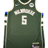 Signed Nike Icon Edition Jevon Carter Milwaukee Bucks Swingman Jersey-front