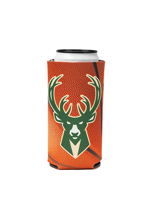 Wincraft Basketball 16oz Milwaukee Bucks Koozie- side 1