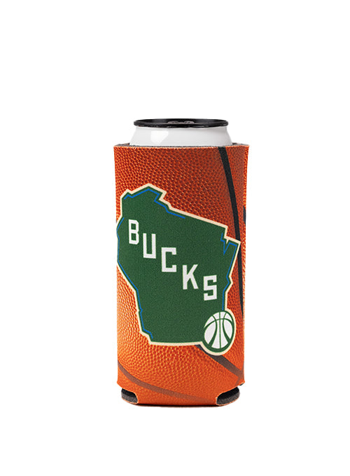 Wincraft Basketball 16oz Milwaukee Bucks Koozie- side 2