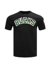 Pro Standard City Edition 2023 City Scape Milwaukee Bucks T-Shirt- Front View