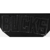 Pro Standard Triple Black Milwaukee Bucks Hooded Sweatshirt-hood