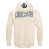 Pro Standard Varsity Blues Milwaukee Bucks Hooded Sweatshirt- Back View